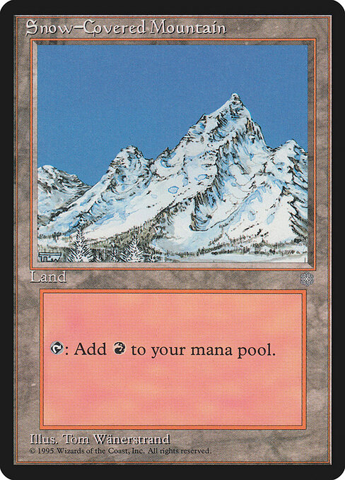 Snow-Covered Mountain - ICE - 379