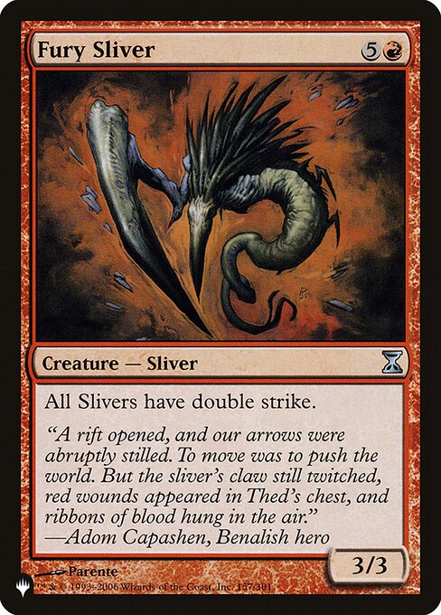 Fury Sliver - PLST - TSP-157