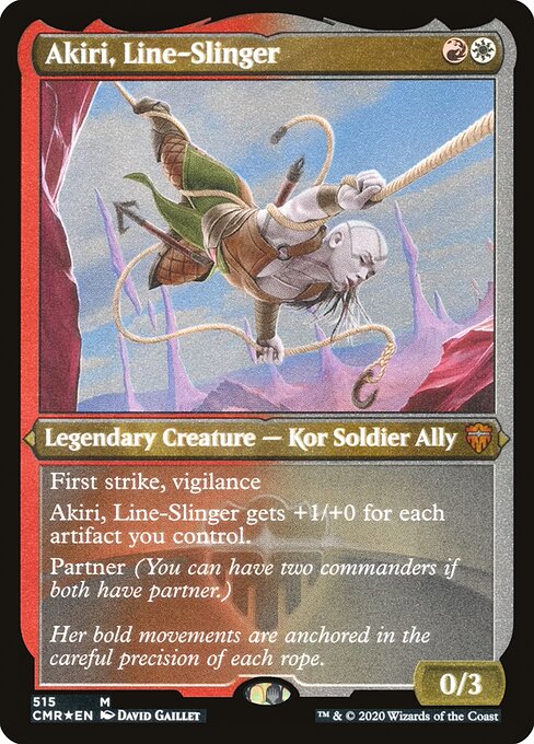 Akiri, Line-Slinger (Foil Etched) - CMR - 515