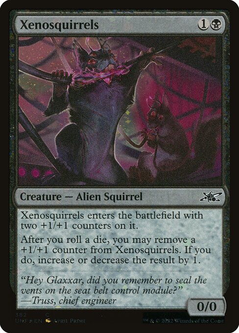 Xenosquirrels (Galaxy Foil) - UNF - 382