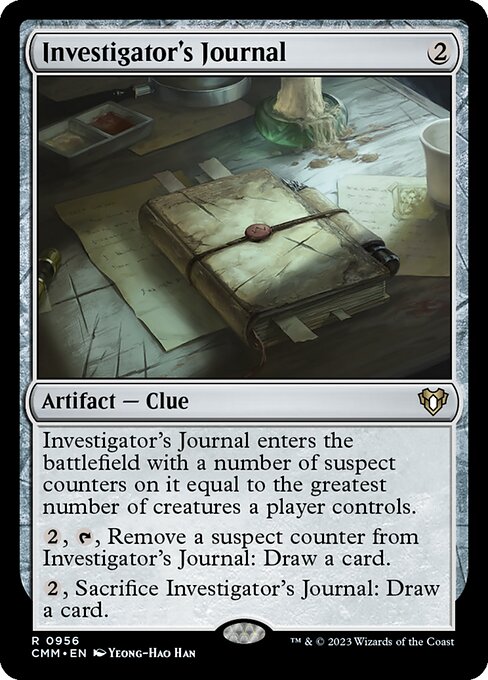 Investigator's Journal - CMM - 956