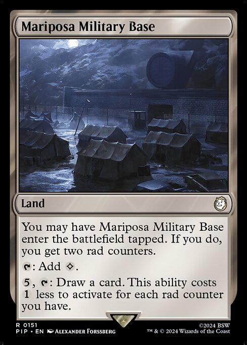 Mariposa Military Base - PIP - 151