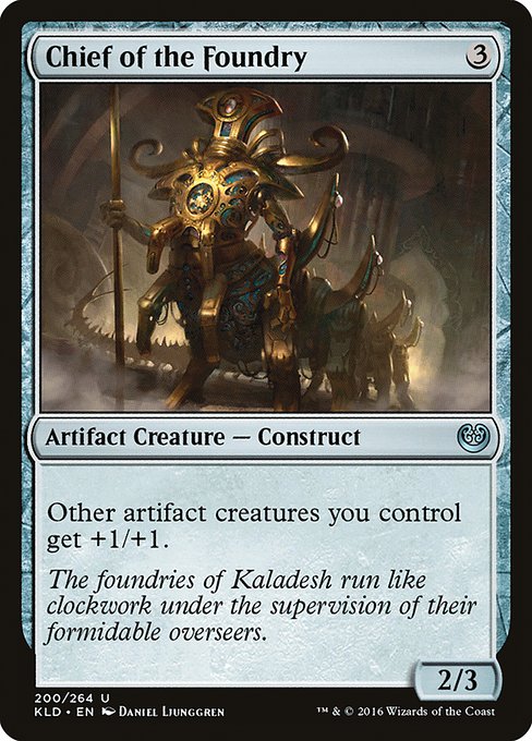 Chief of the Foundry (Foil) - KLD - 200