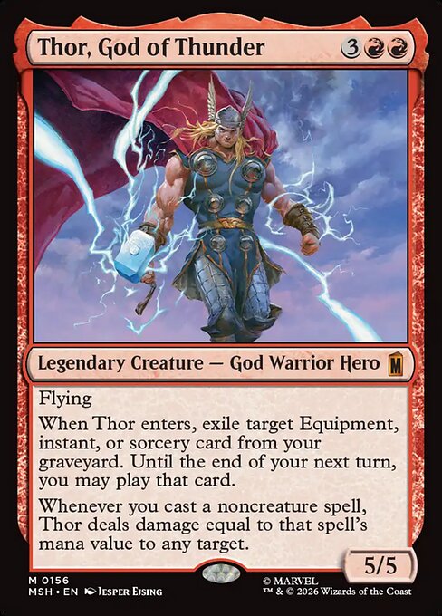 Thor, God of Thunder - MSH - 156
