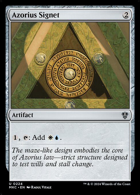 Azorius Signet - MKC - 224