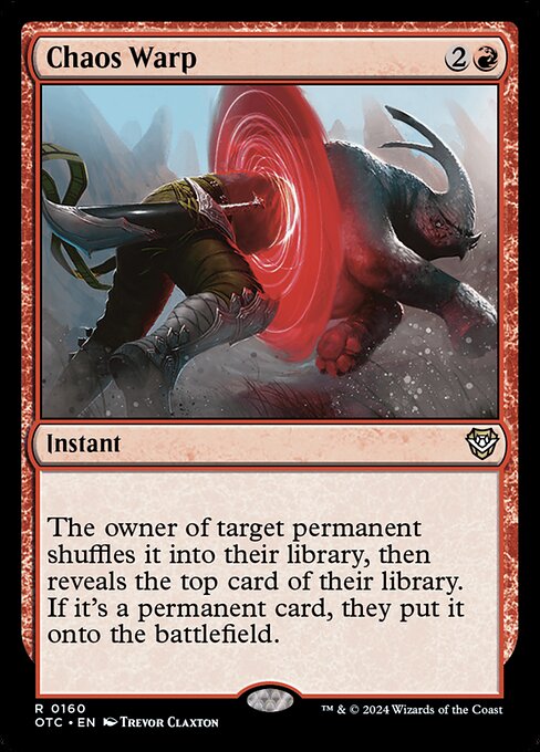 Chaos Warp - OTC - 160