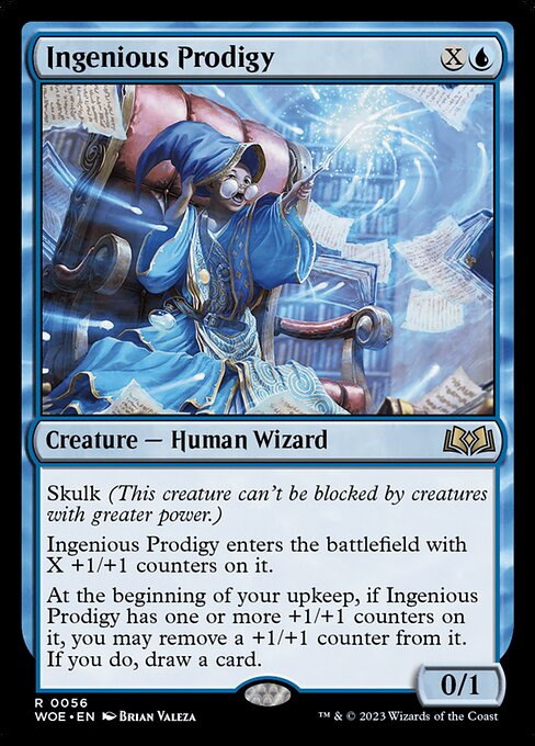Ingenious Prodigy (Foil) - WOE - 56