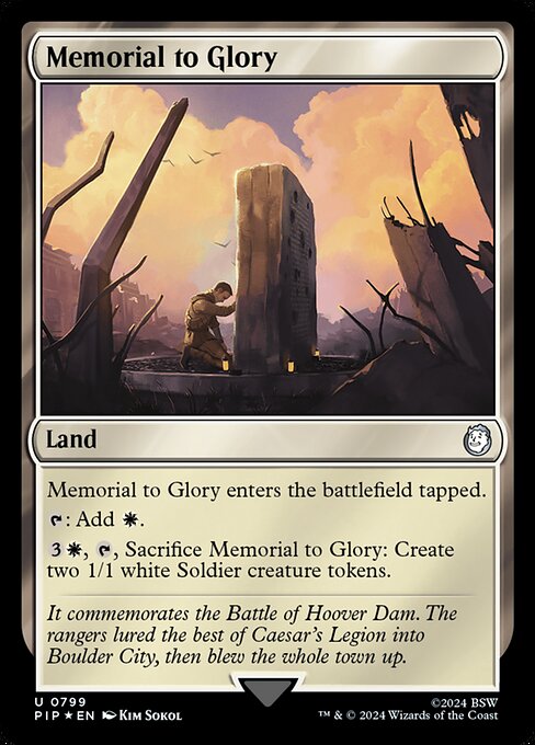 Memorial to Glory (Surge Foil) - PIP - 799