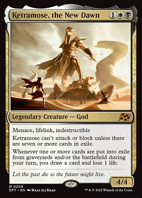 Ketramose, the New Dawn - DFT - 209