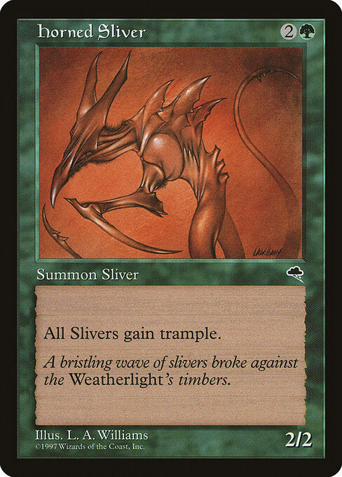 Horned Sliver - TMP - 234