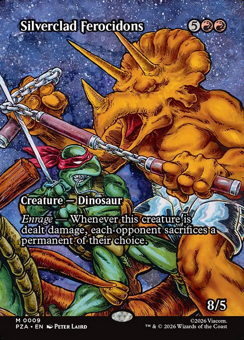 Silverclad Ferocidons (Borderless) - PZA - 9