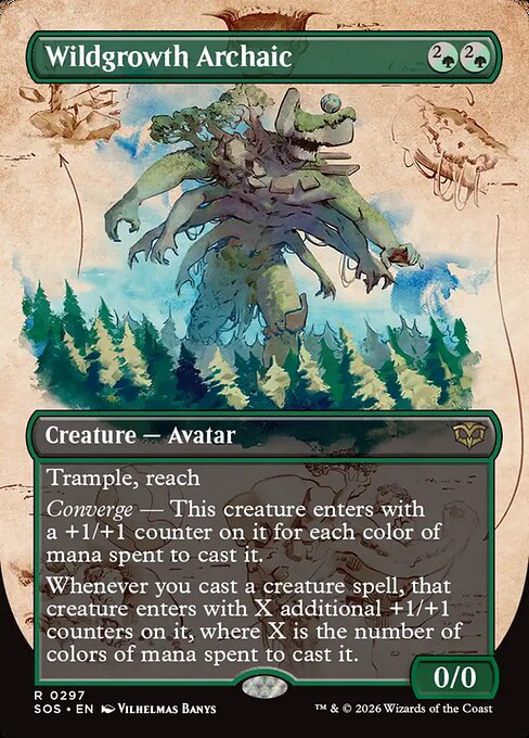 Wildgrowth Archaic (Borderless) - SOS - 297