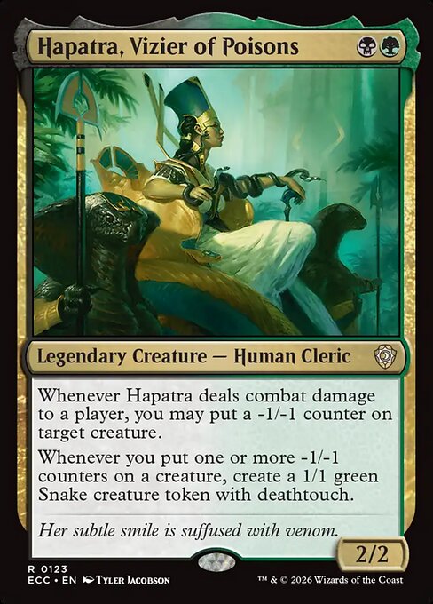 Hapatra, Vizier of Poisons - ECC - 123