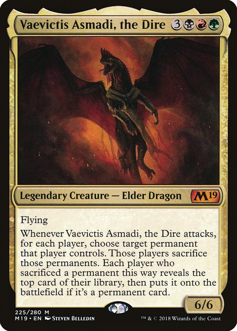 Vaevictis Asmadi, the Dire - M19 - 225