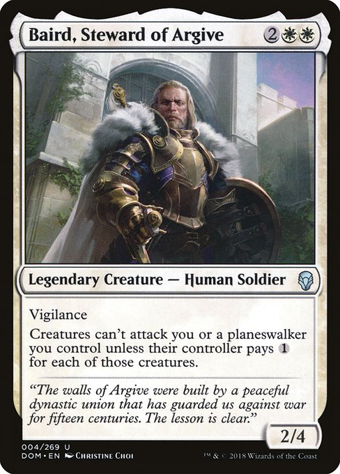 Baird, Steward of Argive - DOM - 4