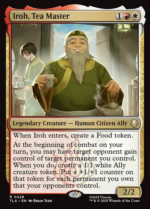 Iroh, Tea Master (Foil) - TLA - 228