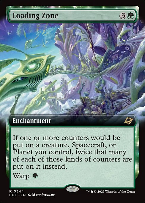 Loading Zone (Extended Art) (Foil) - EOE - 344