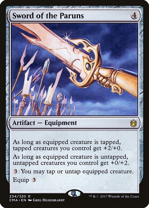 Sword of the Paruns - CMA - 234