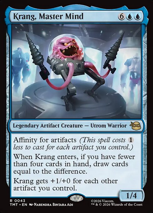 Krang, Master Mind - TMT - 43