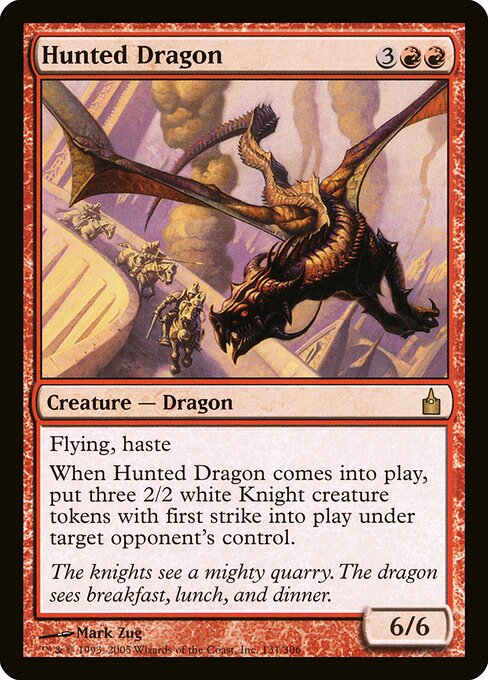Hunted Dragon (Foil) - RAV - 131