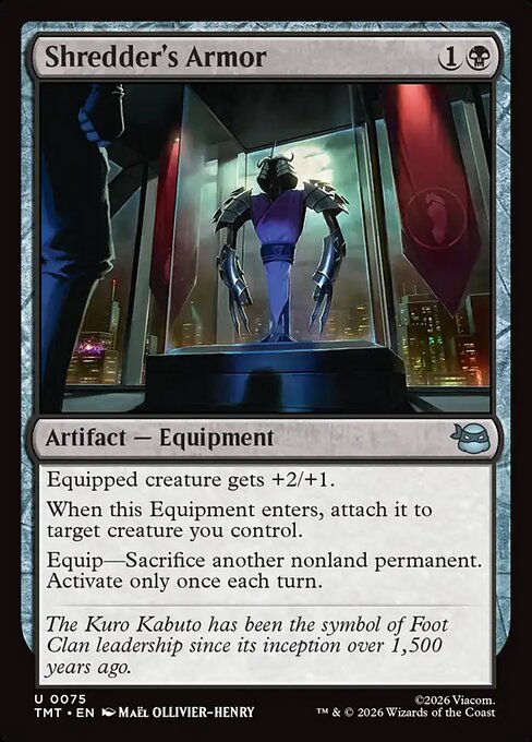 Shredder's Armor - TMT - 75