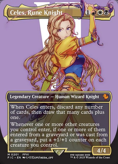 Celes, Rune Knight (Borderless) - FIC - 201