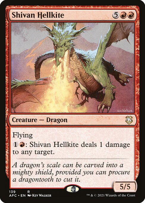 Shivan Hellkite - AFC - 139