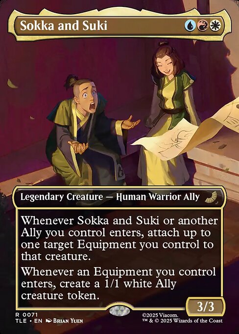 Sokka and Suki (Borderless) - TLE - 71