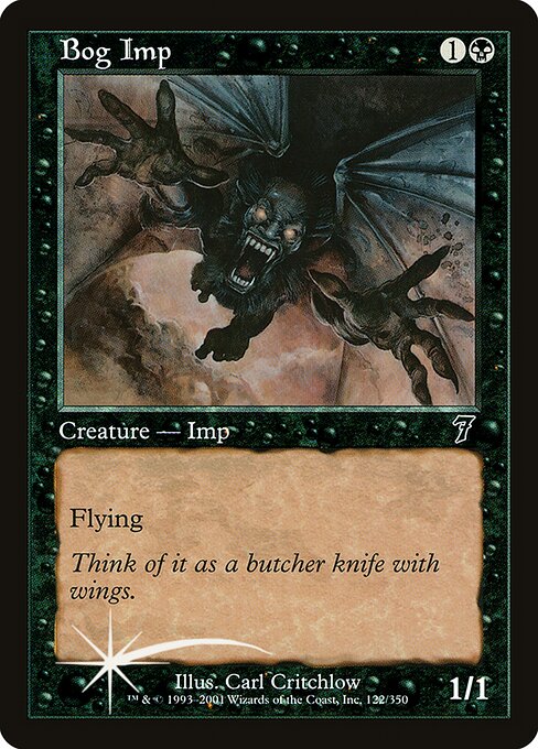 Bog Imp (Foil) - 7ED - 122★