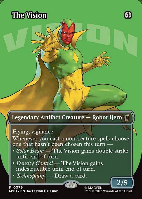 The Vision (Borderless) - MSH - 379
