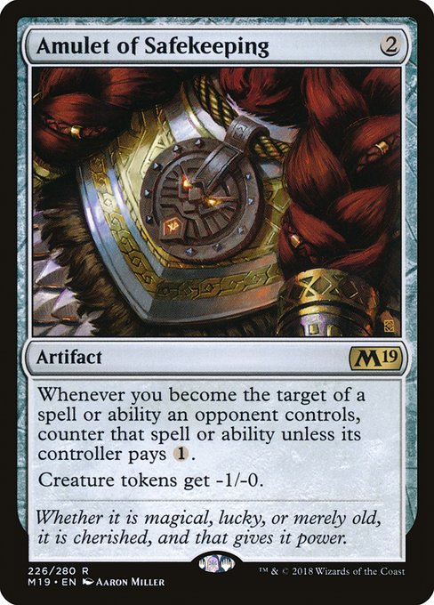 Amulet of Safekeeping - M19 - 226