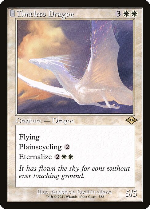 Timeless Dragon (Retro Frame) - MH2 - 388