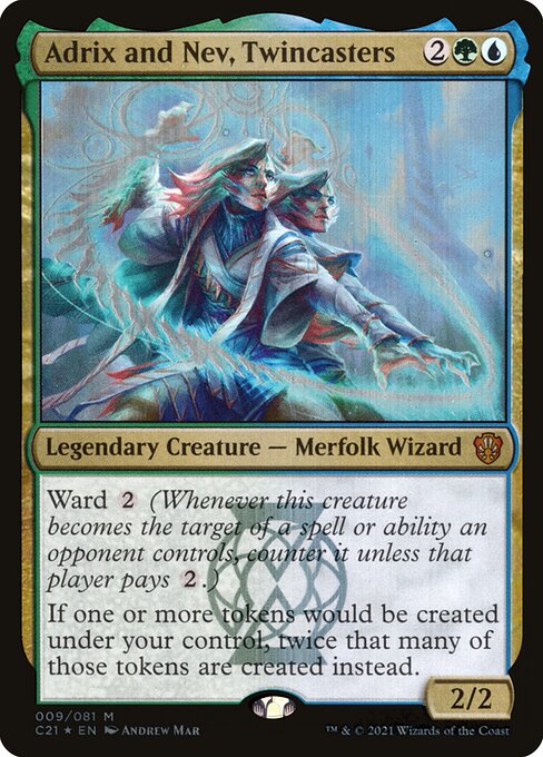 Adrix and Nev, Twincasters (Foil) - C21 - 9