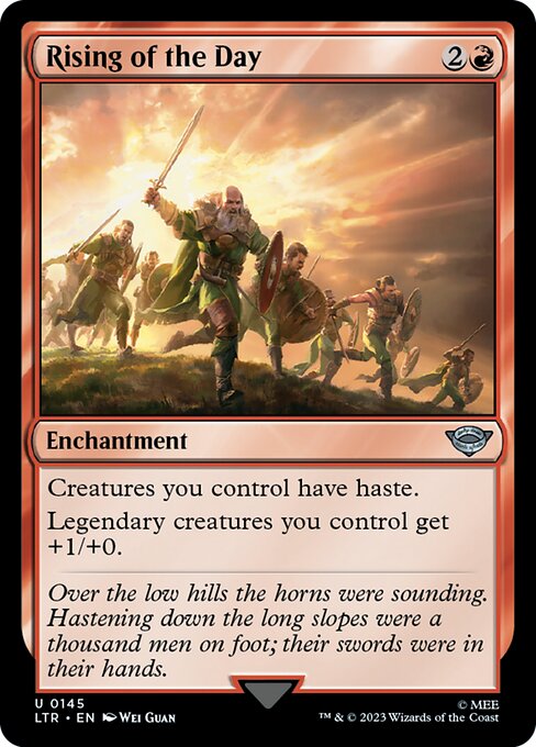 Rising of the Day - LTR - 145