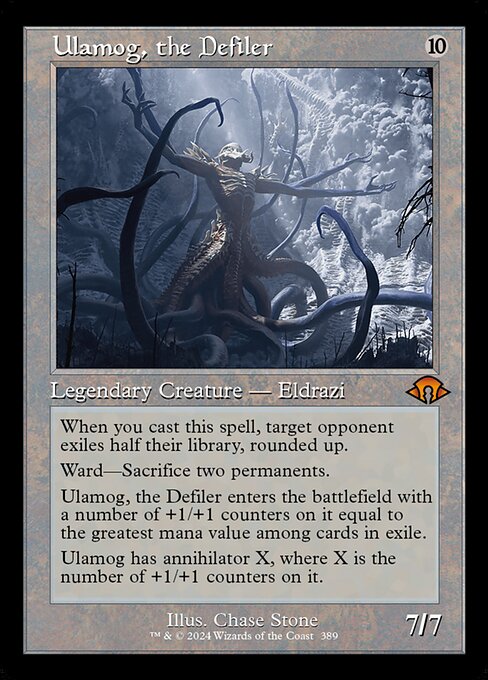 Ulamog, the Defiler (Retro Frame) - MH3 - 389