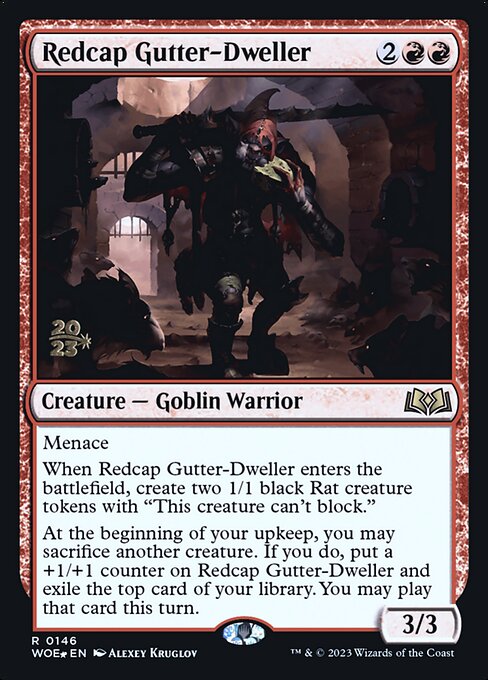Redcap Gutter-Dweller (Foil) - PWOE - 146s