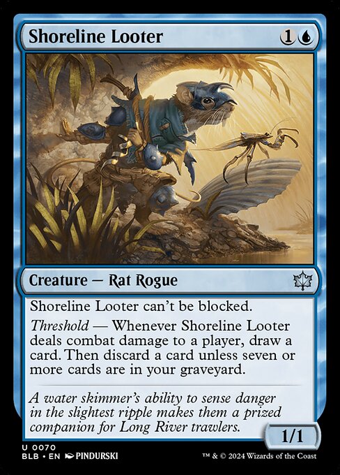 Shoreline Looter (Foil) - BLB - 70