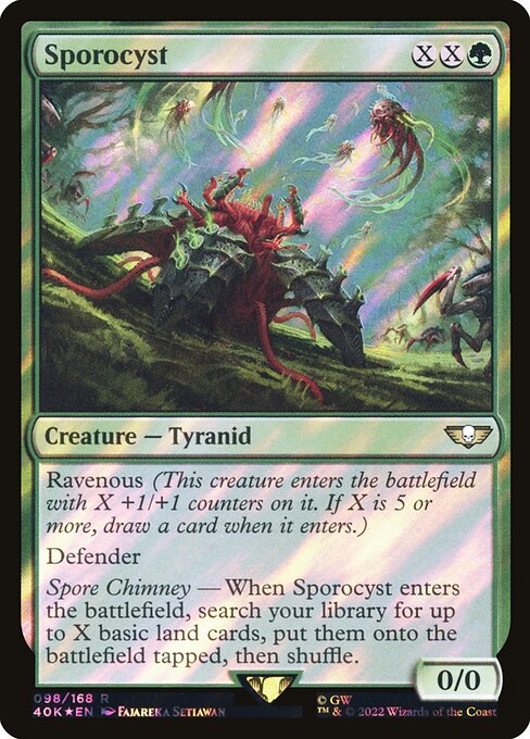 Sporocyst (Surge Foil) - 40K - 98★