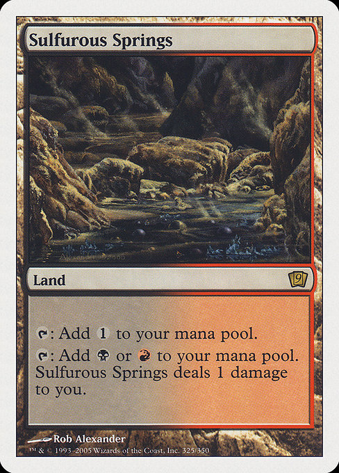 Sulfurous Springs - 9ED - 325