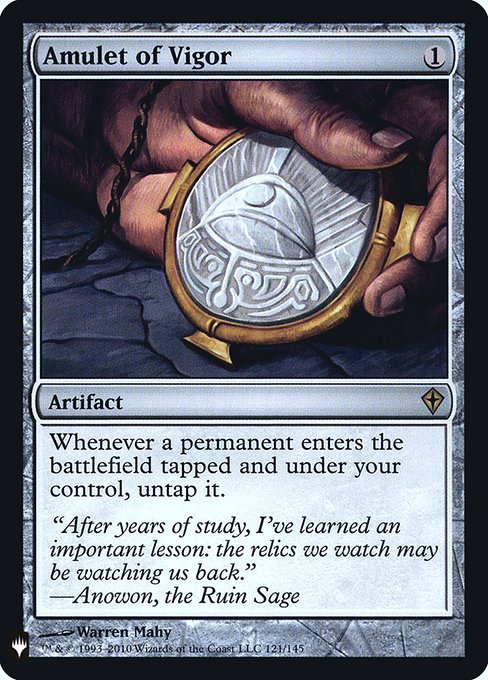 Amulet of Vigor (Foil) - PLST - WWK-121