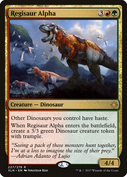 Regisaur Alpha - XLN - 227
