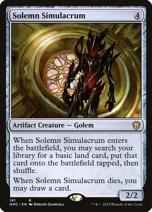 Solemn Simulacrum - DMC - 191