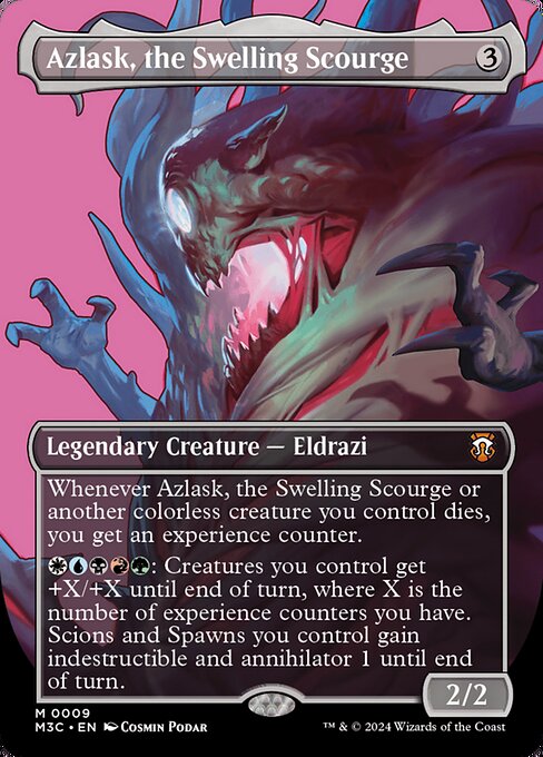 Azlask, the Swelling Scourge (Borderless) - M3C - 9