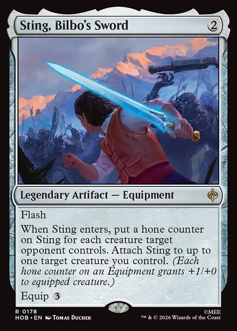 Sting, Bilbo's Sword - HOB - 178