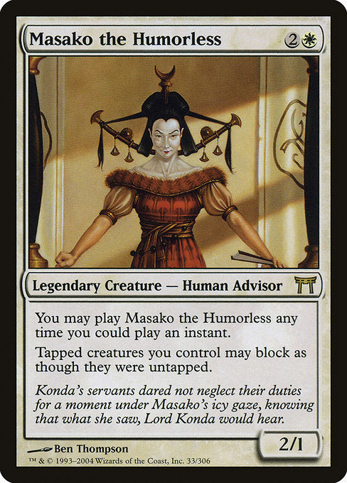 Masako the Humorless - CHK - 33