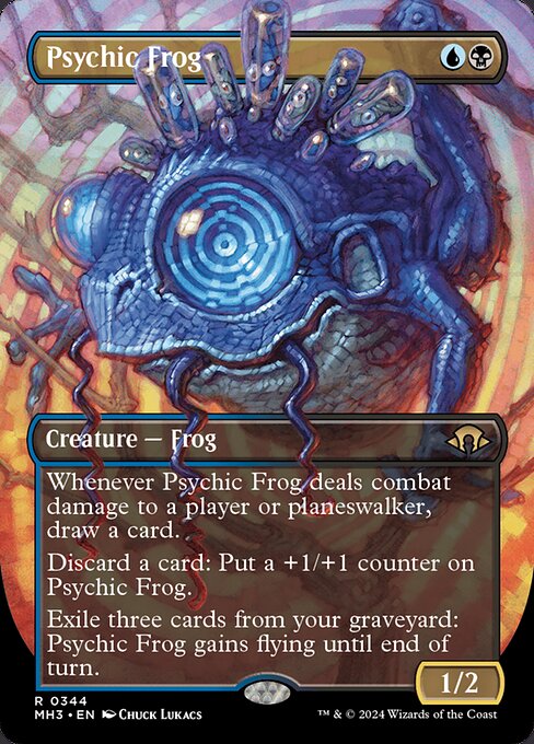 Psychic Frog (Borderless) - MH3 - 344