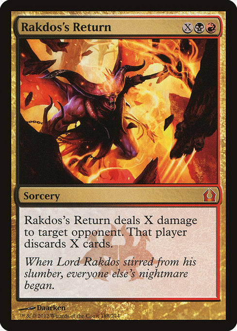 Rakdos's Return - RTR - 188