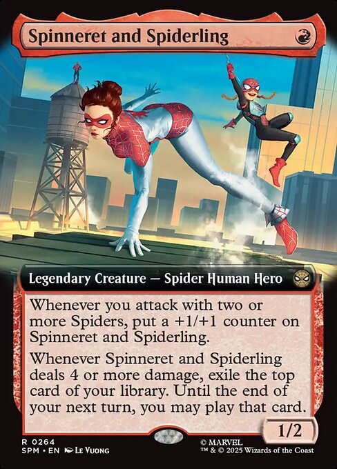 Spinneret and Spiderling (Extended Art) - SPM - 264