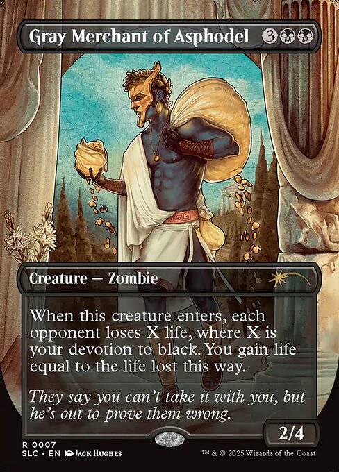 Gray Merchant of Asphodel (Foil) - SLC - 7