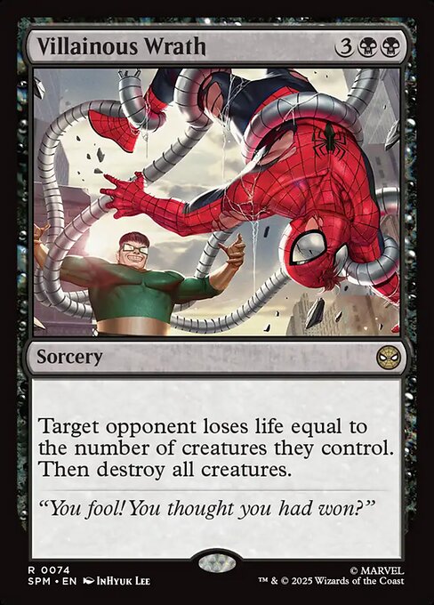 Villainous Wrath (Foil) - SPM - 74